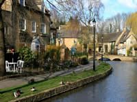 Bourton on the Water on Heart of Cotswolds walking holiday with Lets Go Walking