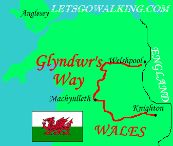 glyndwrs_way_map letsgowalking.co.uk