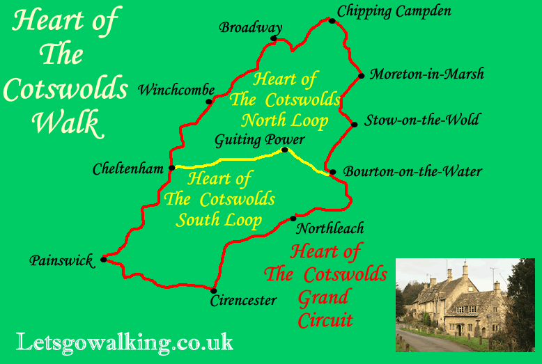 Heart of the Cotswolds walkng holiday with Lets Go Walking