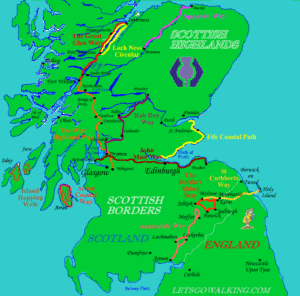 Self-guided walking holidays in Scotland with Lets Go Walking